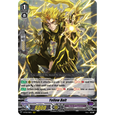 Vanguard_TCG_card_V-BT06_011EN_RRR_Yellow_Bolt_Phantasmal_Steed_Restoration
