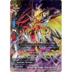 Buddyfight card H-BT01/0003EN Ultimate Neo Dragon, Drum the Future  RRR  Monster 