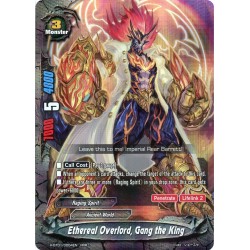 Buddyfight card H-BT01/0004EN Ethereal Overlord, Gang the King  RRR  Monster 