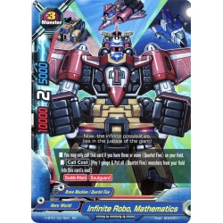 Buddyfight card H-BT01/0016EN Infinite Robo, Mathematics  RR  Monster 