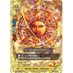 Buddyfight card H-BT01/0031EN Stellar Deity, Astraeus  R  Monster 