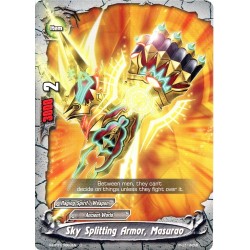 Buddyfight card H-BT01/0083EN Sky Splitting Armor, Masurao  C  Item 