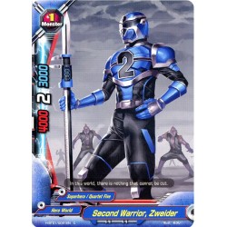 Buddyfight card H-BT01/0091EN Second Warrior, Zweider  C  Monster 