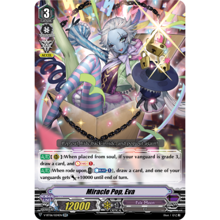Vanguard_TCG_card_V-BT06_024EN_RR_Miracle_Pop_Eva_Phantasmal_Steed_Restoration