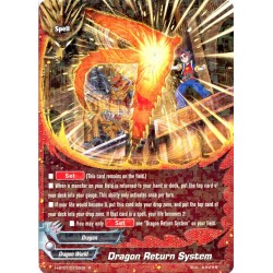 Buddyfight card H-BT01/0108EN Dragon Return System  R  Spell 