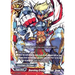 Buddyfight card H-BT01 PR/0082EN corching Crimson Battler, Drum PR  Monster 