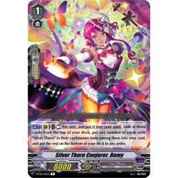 Vanguard_TCG_card_V-BT06_041EN_R_Silver_Thorn_Conjurer_Romy_Phantasmal_Steed_Restoration
