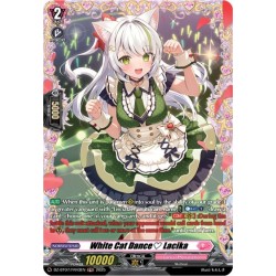 Cardfight Vanguard card DZ-BT07/FR43EN FR White Cat Dance? Lacika Moon Fangs & Cerulean Blaze
