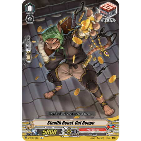 Vanguard_TCG_card_V-BT06_061EN_C_Stealth_Beast_Cat_Rouge_Phantasmal_Steed_Restoration