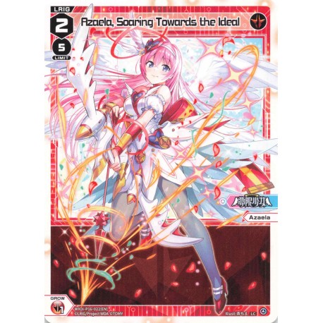 Wixoss card WXDi-P16-022[EN] Azaela, Soaring Towards the Ideal LC   Legendary DIVA