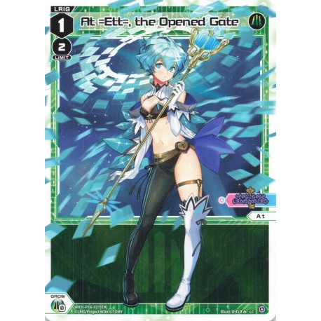 Wixoss card WXDi-P16-027[EN] At =Ett=, the Opened Gate  LC   Legendary DIVA