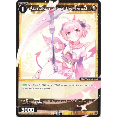 Wixoss card WXDi-P16-061[EN] Kamakama, Lightly Armed  C   Legendary DIVA