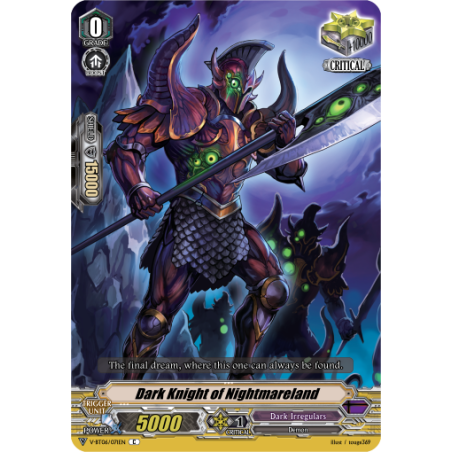 Vanguard_TCG_card_V-BT06_071EN_C_Dark_Knight_of_Nightmareland_Phantasmal_Steed_Restoration
