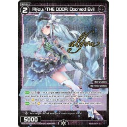 Wixoss card WXDi-P16-083P[EN] Alfou//THE DOOR, Doomed Evil  P/C   Legendary DIVA