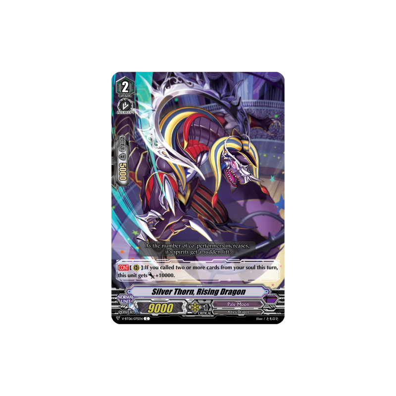 Vanguard_TCG_card_V-BT06_075EN_C_Silver_Thorn_Rising_Dragon_Phantasmal_Steed_Restoration