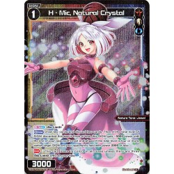 Wixoss card WXDi-P16-087P[EN] H - Mic, Natural Crystal  P/R   Legendary DIVA