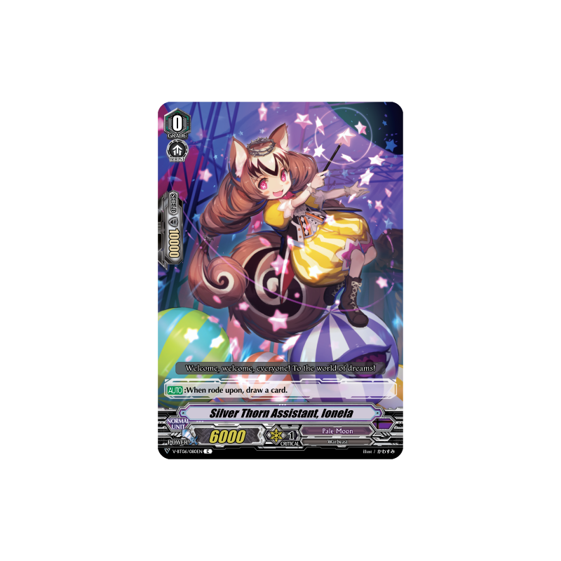 Vanguard_TCG_card_V-BT06_080EN_C_Silver_Thorn_Assistant_Ionela_Phantasmal_Steed_Restoration