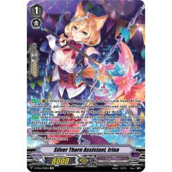 Vanguard_TCG_card_V-BT06_SP08EN_SP_Silver_Thorn_Assistant_Irina_Phantasmal_Steed_Restoration