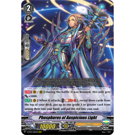 Vanguard_TCG_card_V-BT07_007EN_RRR_Phosphoros_of_Auspicious_Light_Infinideity_Cradle