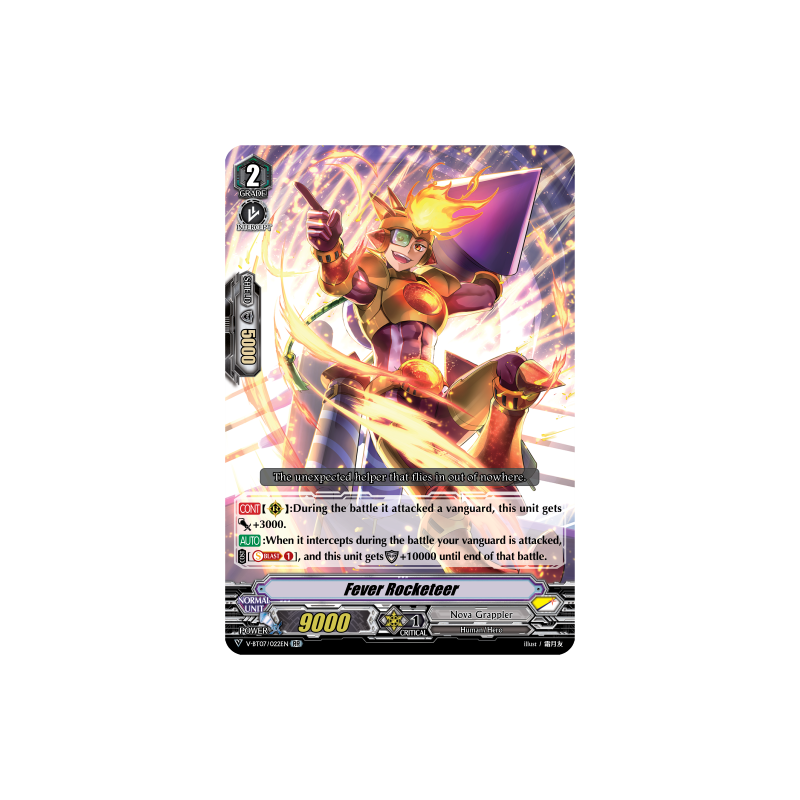 Vanguard_TCG_card_V-BT07_022EN_RR_Fever_Rocketeer_Infinideity_Cradle