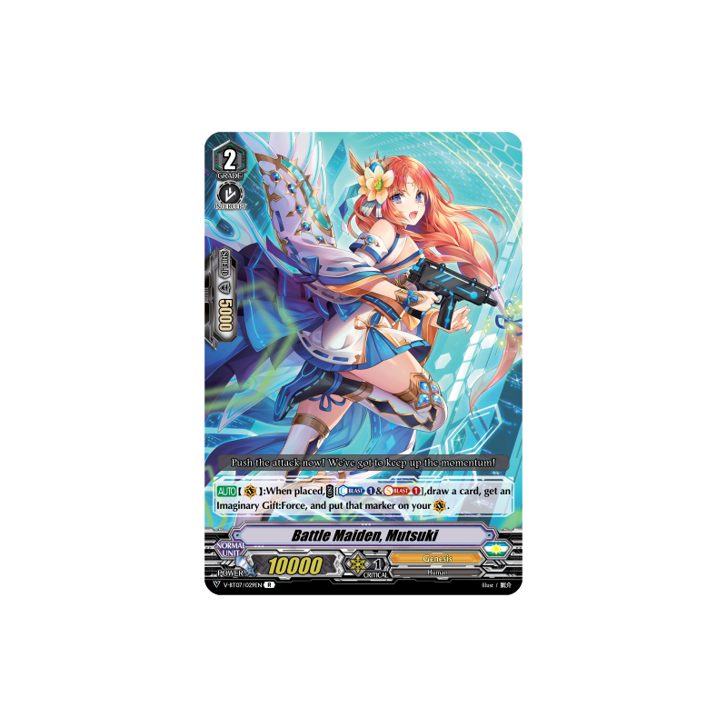 Vanguard_TCG_card_V-BT07_029EN_R_Battle_Maiden_Mutsuki_Infinideity_Cradle