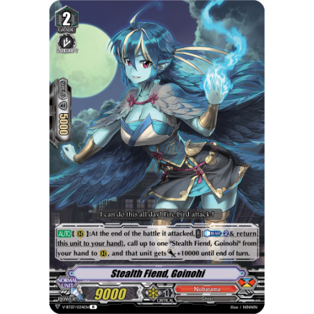 Vanguard_TCG_card_V-BT07_034EN_R_Stealth_Fiend_Goinohi_Infinideity_Cradle