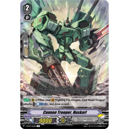 Vanguard_TCG_card_V-BT07_040EN_R_Cannon_Trooper_Huskarl_Infinideity_Cradle