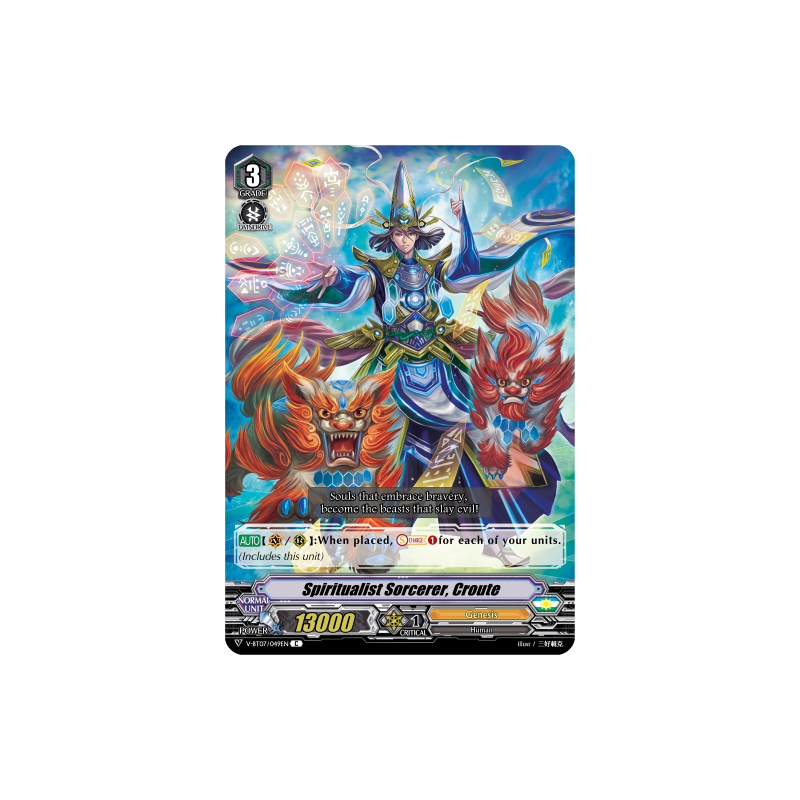 Vanguard_TCG_card_V-BT07_049EN_C_Spiritualist_Sorcerer_Croute_Infinideity_Cradle