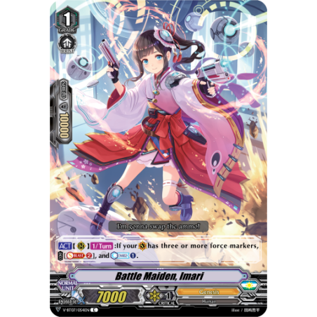 Vanguard_TCG_card_V-BT07_054EN_C_Battle_Maiden_Imari_Infinideity_Cradle