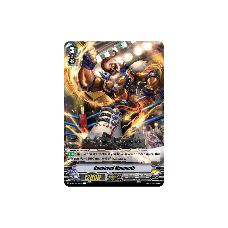 Vanguard_TCG_card_V-BT07_068EN_C_Bugabood_Mammoth_Infinideity_Cradle