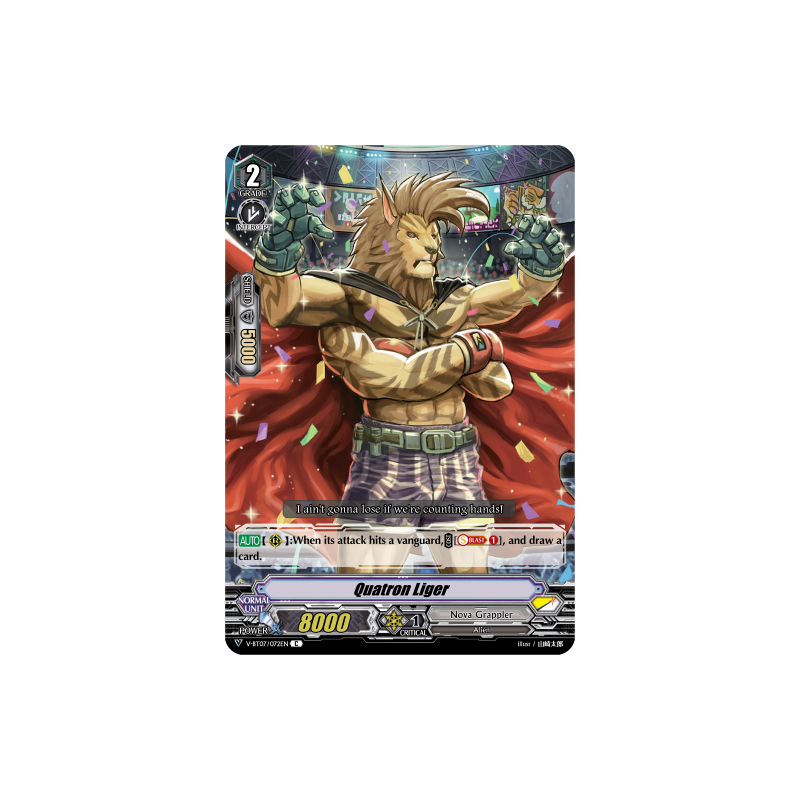 Vanguard_TCG_card_V-BT07_072EN_C_Quatron_Liger_Infinideity_Cradle
