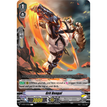 Vanguard_TCG_card_V-BT07_075EN_C_Grit_Bengal_Infinideity_Cradle