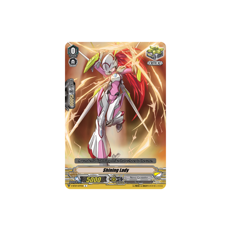 Vanguard_TCG_card_V-BT07_077EN_C_Shining_Lady_Infinideity_Cradle