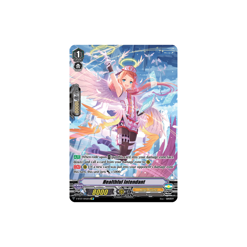 Vanguard_TCG_card_V-BT07_SP02EN_SP_Healthful_Intendant_Infinideity_Cradle