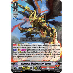 Vanguard_TCG_card_V-BT08_003EN_VR_Dragonic_Blademaster_Souen_Silverdust_Blaze