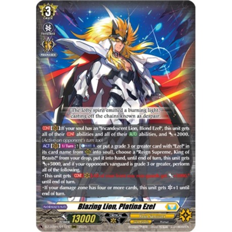 Cardfight_Vanguard_card_DZ-BT09_011EN_RRR_Blazing_Lion_Platina_Ezel_Super_Brave_Detonation