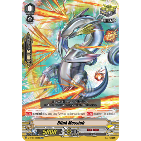 Vanguard_TCG_card_V-BT08_028EN_RR_Blink_Messiah_Silverdust_Blaze