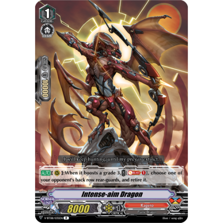 Vanguard_TCG_card_V-BT08_035EN_R_Intense-aim_Dragon_Silverdust_Blaze