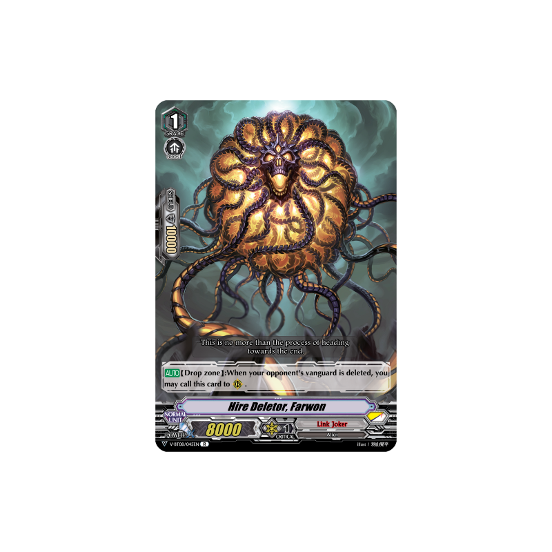 Vanguard_TCG_card_V-BT08_045EN_R_Hire_Deletor_Farwon_Silverdust_Blaze