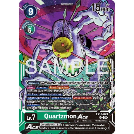 Digimon_Card_Game_EX10-023_Quartzmon_ACE_Super_Rare_Sinister_Order