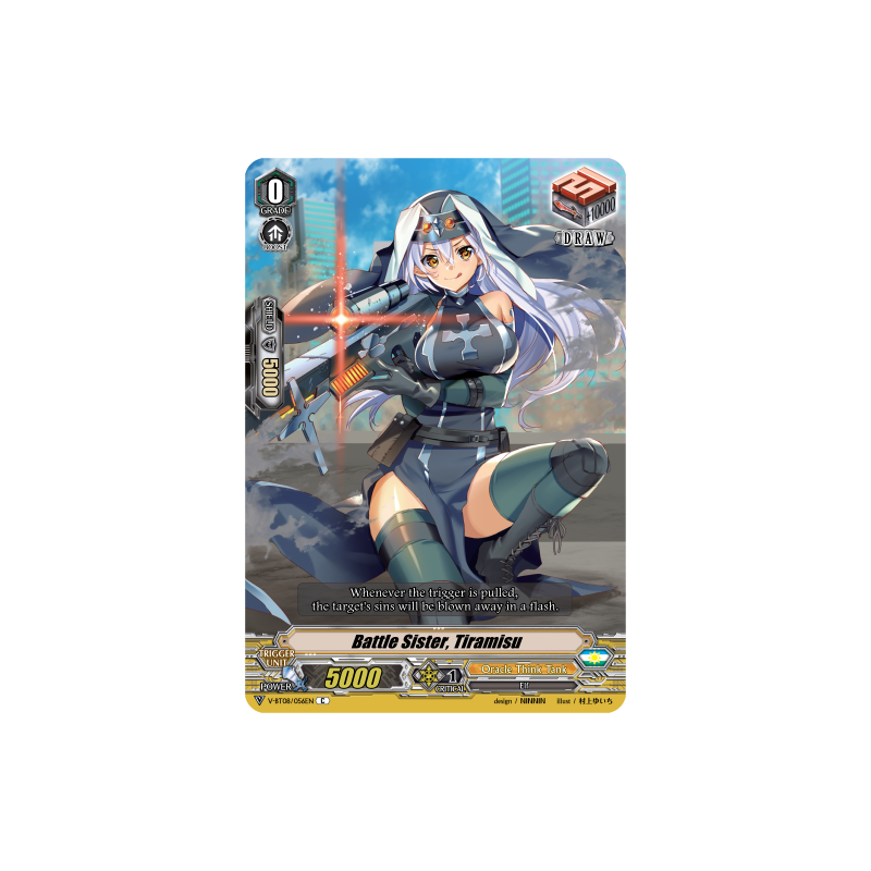 Vanguard_TCG_card_V-BT08_056EN_C_Battle_Sister_Tiramisu_Silverdust_Blaze