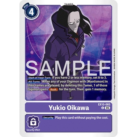 Digimon_Card_Game_EX10-065_Yukio_Oikawa_Uncommon_Sinister_Order