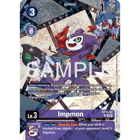Digimon_Card_Game_EX10_ST14-02_Impmon_Box_Topper_Sinister_Order