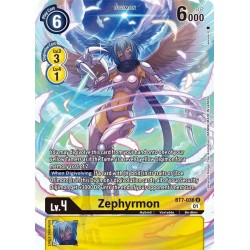 BT11 BT07-036 AA/U Zephyrmon  Parallel RareBT11 BT07-036 Digimon