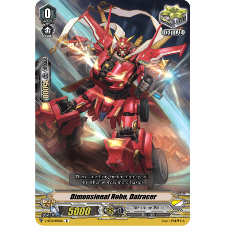 Vanguard_TCG_card_V-BT08_075EN_C_Dimensional_Robo_Dairacer_Silverdust_Blaze