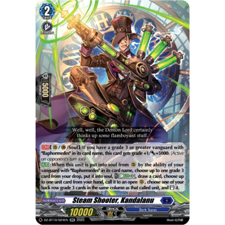 Vanguard_TCG_card_DZ-BT10_024EN_RR_Steam_Shooter_Kandalanu_Dragonsoul_Resonance
