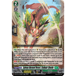 Vanguard_TCG_card_DZ-BT10_036EN_RR_Sylvan_Horned_Beast_Cathair_Cheile_Dragonsoul_Resonance