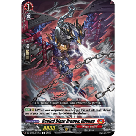 Vanguard_TCG_card_DZ-BT10_072EN_C_Sealed_Blaze_Dragon_Udaana_Dragonsoul_Resonance