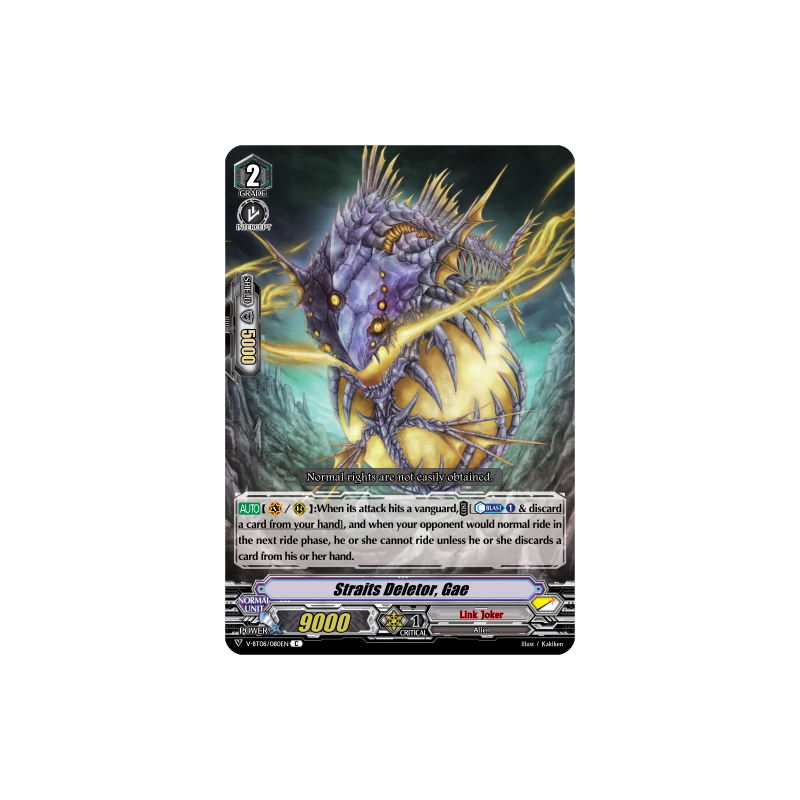 Vanguard_TCG_card_V-BT08_080EN_C_Straits_Deletor_Gae_Silverdust_Blaze