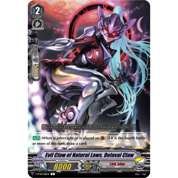 Vanguard_TCG_card_V-BT08_081EN_C_Evil_Claw_of_Natural_Laws_Delaval_Claw_Silverdust_Blaze
